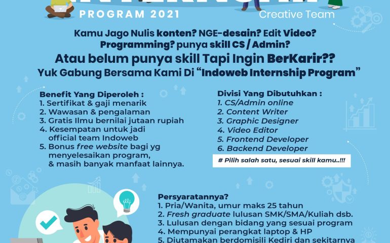 Internship Kediri by Indoweb.id