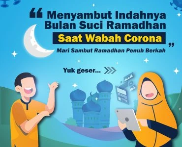 Menyambut indahnya bulan suci ramadhan saat wabah corona