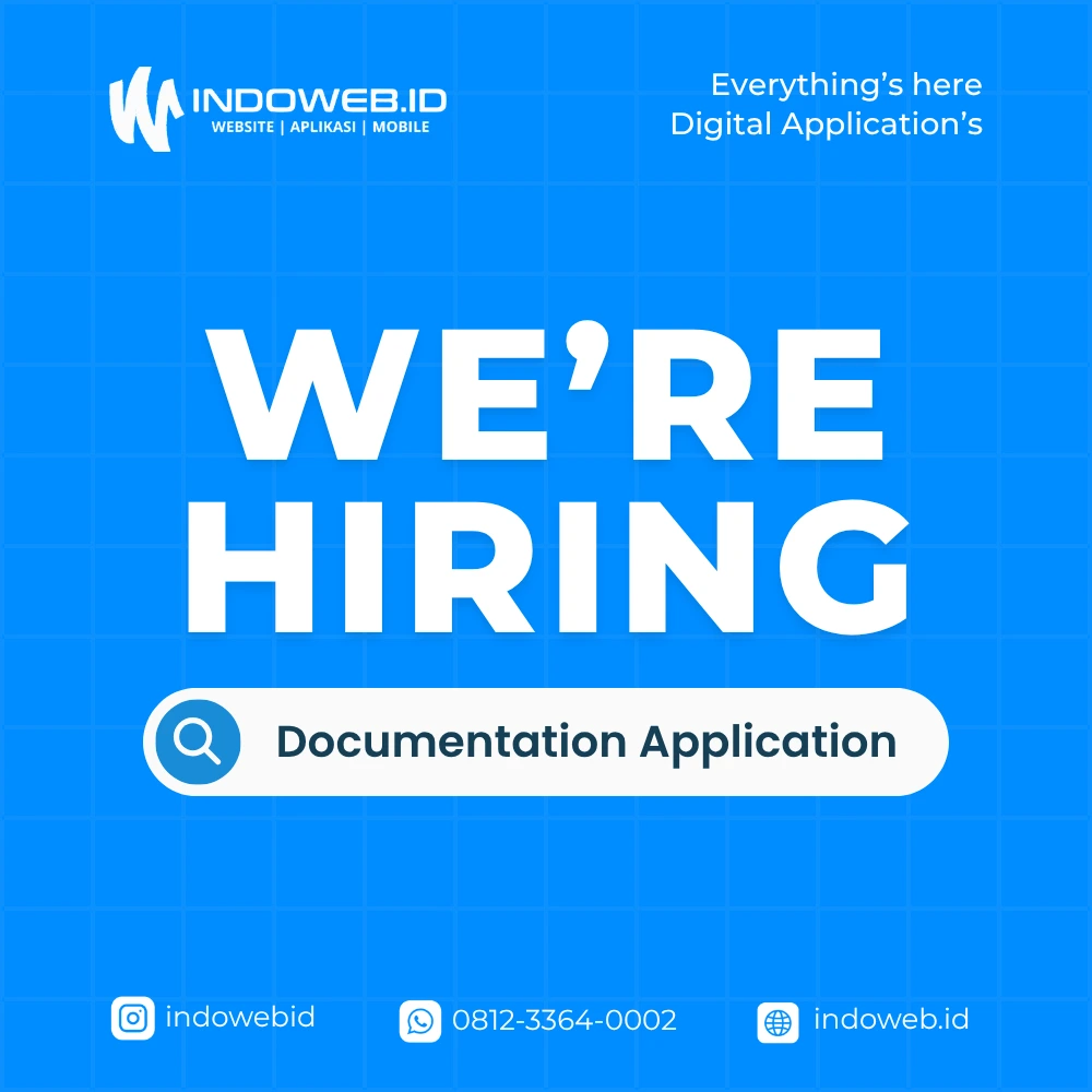 lowongan kerja documentation application