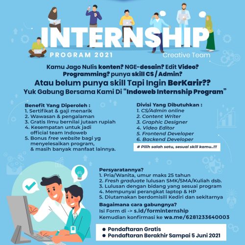 Internship Kediri by Indoweb.id